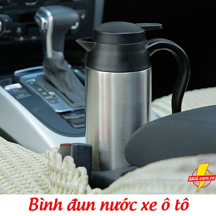 Bình đun nước 12V - 24V trên xe ô tô, ấm đun nước, ấm siêu tốc DF-18