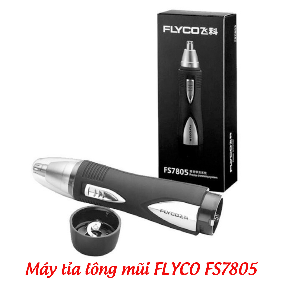 Máy tỉa lông mũi FLYCO FS7805 chính hãng